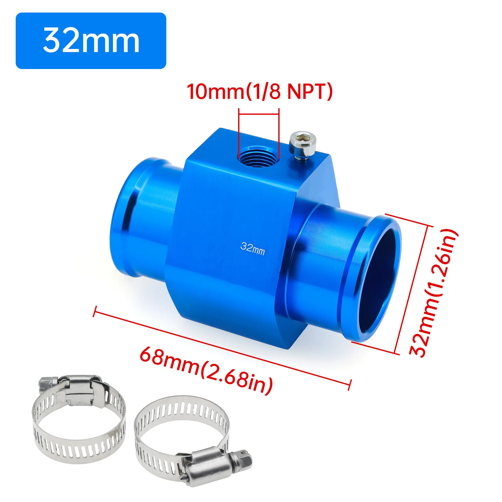 LCD Digital Car Truck 2 In 1 Water Temp + Voltmeter Gauge +10MM coolant temperature sensor LCD Digital Car Truck 2 In 1 Water Temp + Voltmeter Gauge +10MM coolant temperature sensor