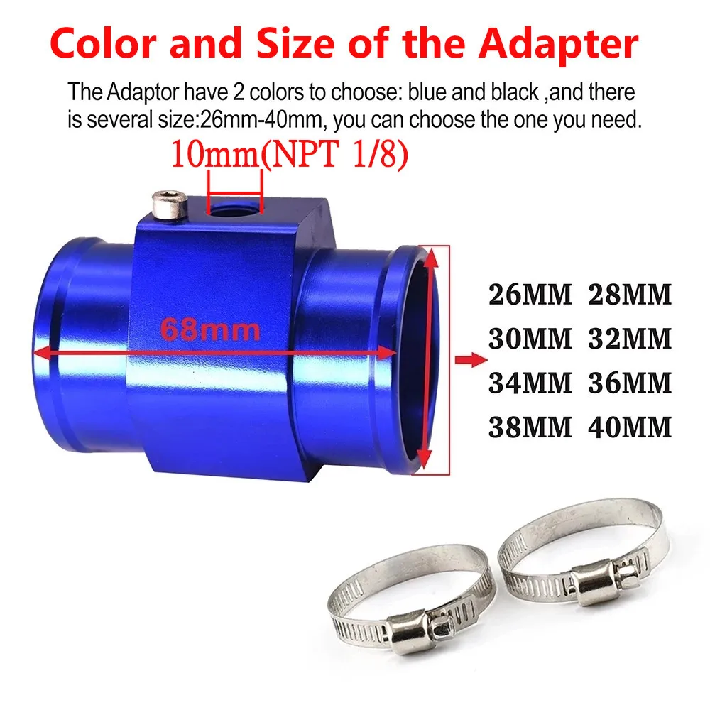 LCD Digital Car Truck 2 In 1 Water Temp + Voltmeter Gauge +10MM coolant temperature sensor LCD Digital Car Truck 2 In 1 Water Temp + Voltmeter Gauge +10MM coolant temperature sensor