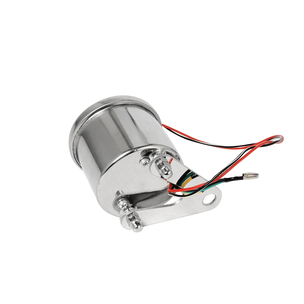 1000rpm Universal Motorcycle Tachometer LED Screen DC 12V Meter Gauge