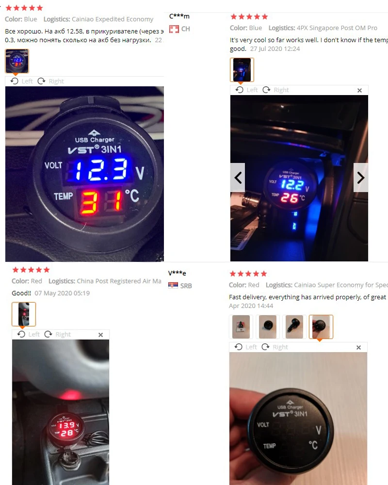 Universal 12V 24V Car Volt Meter Auto LED Digital Voltmeter Universal 12V 24V Car Volt Meter Auto LED Digital Voltmeter