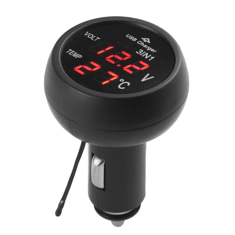 Universal 12V 24V Car Volt Meter Auto LED Digital Voltmeter Universal 12V 24V Car Volt Meter Auto LED Digital Voltmeter