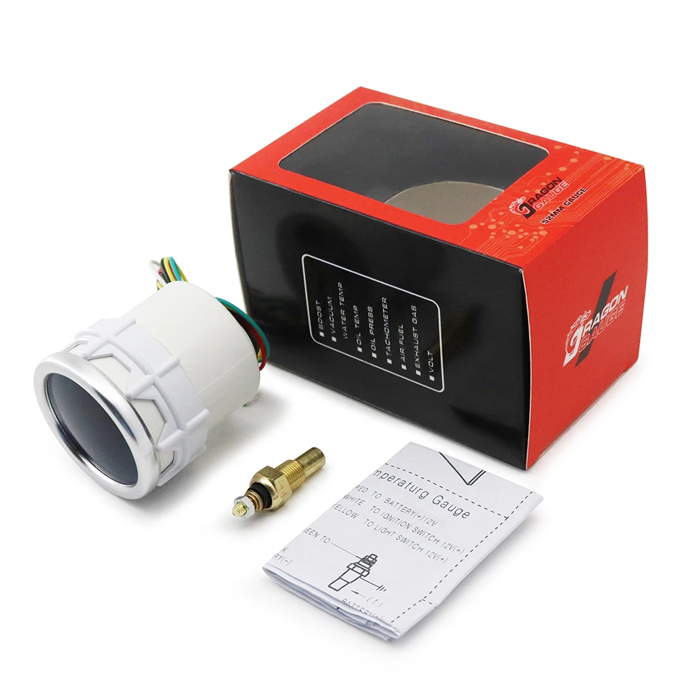 Boost/Water Temp/Oil Temp/Oil Press/Voltage/Tachometer/Air Fuel Ratio/EGT