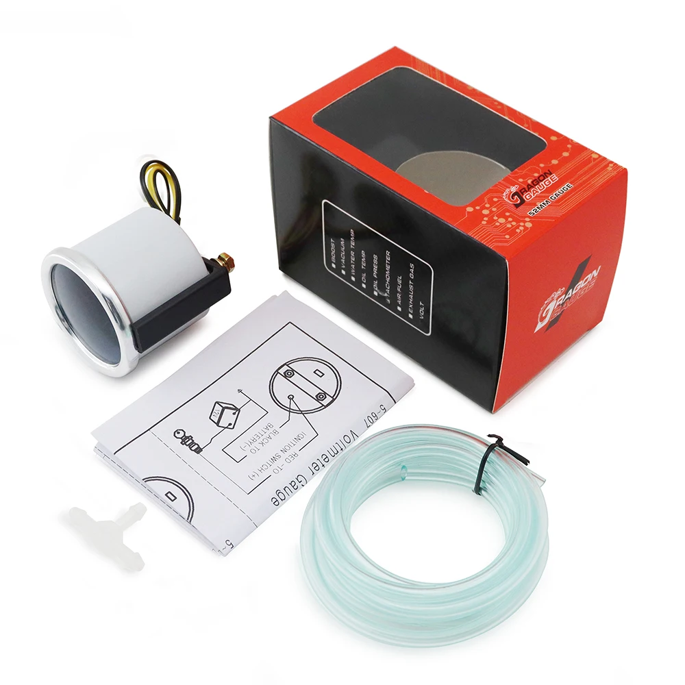 Boost/Water Temp/Oil Temp/Oil Press/Voltage/Tachometer/Air Fuel Ratio/EGT