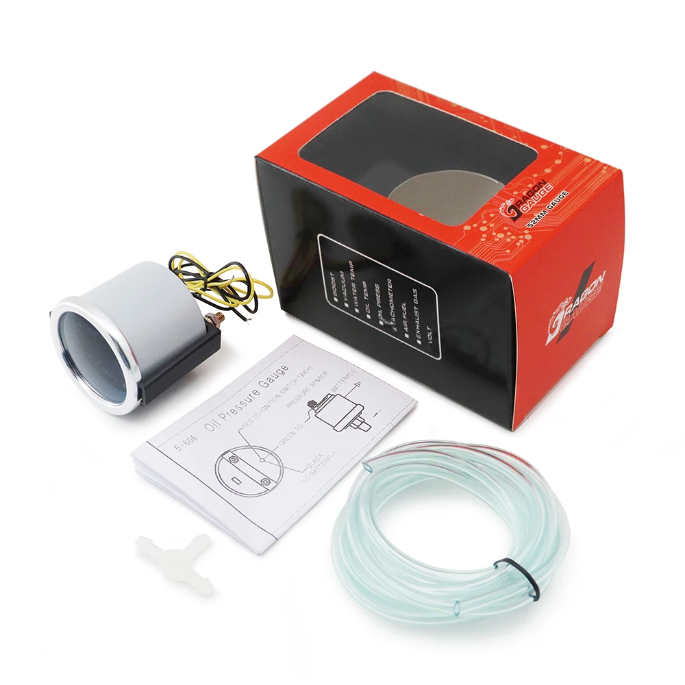 Boost/Water Temp/Oil Temp/Oil Press/Voltage/Tachometer/Air Fuel Ratio/EGT