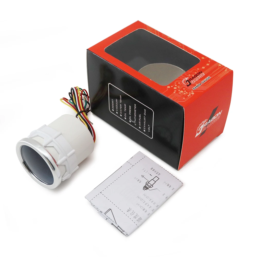 Boost/Water Temp/Oil Temp/Oil Press/Voltage/Tachometer/Air Fuel Ratio/EGT
