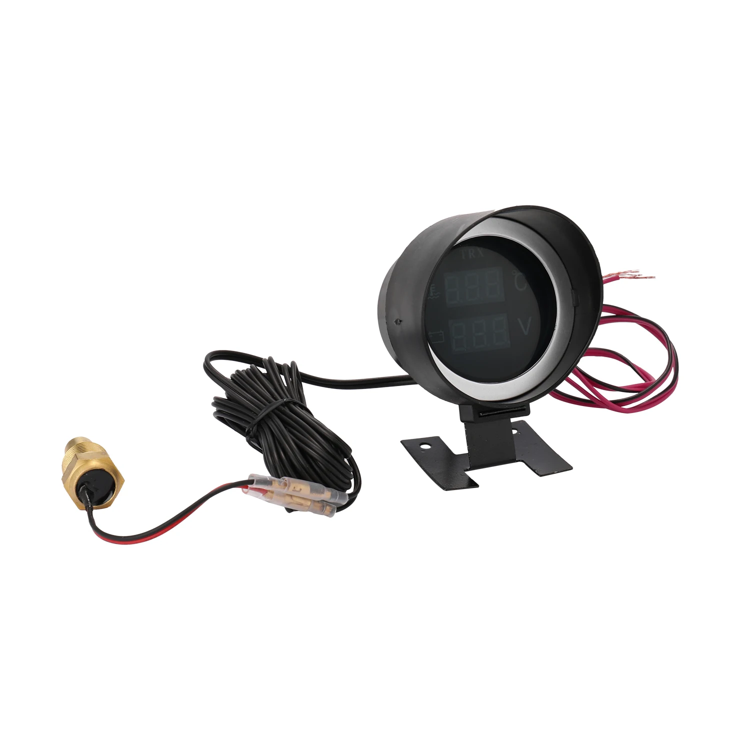 Round Led Digital Car Truck Water Temp Gauge
