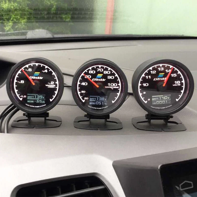 GReddi Boost Gauge Water Temp 7 Colors LCD Display