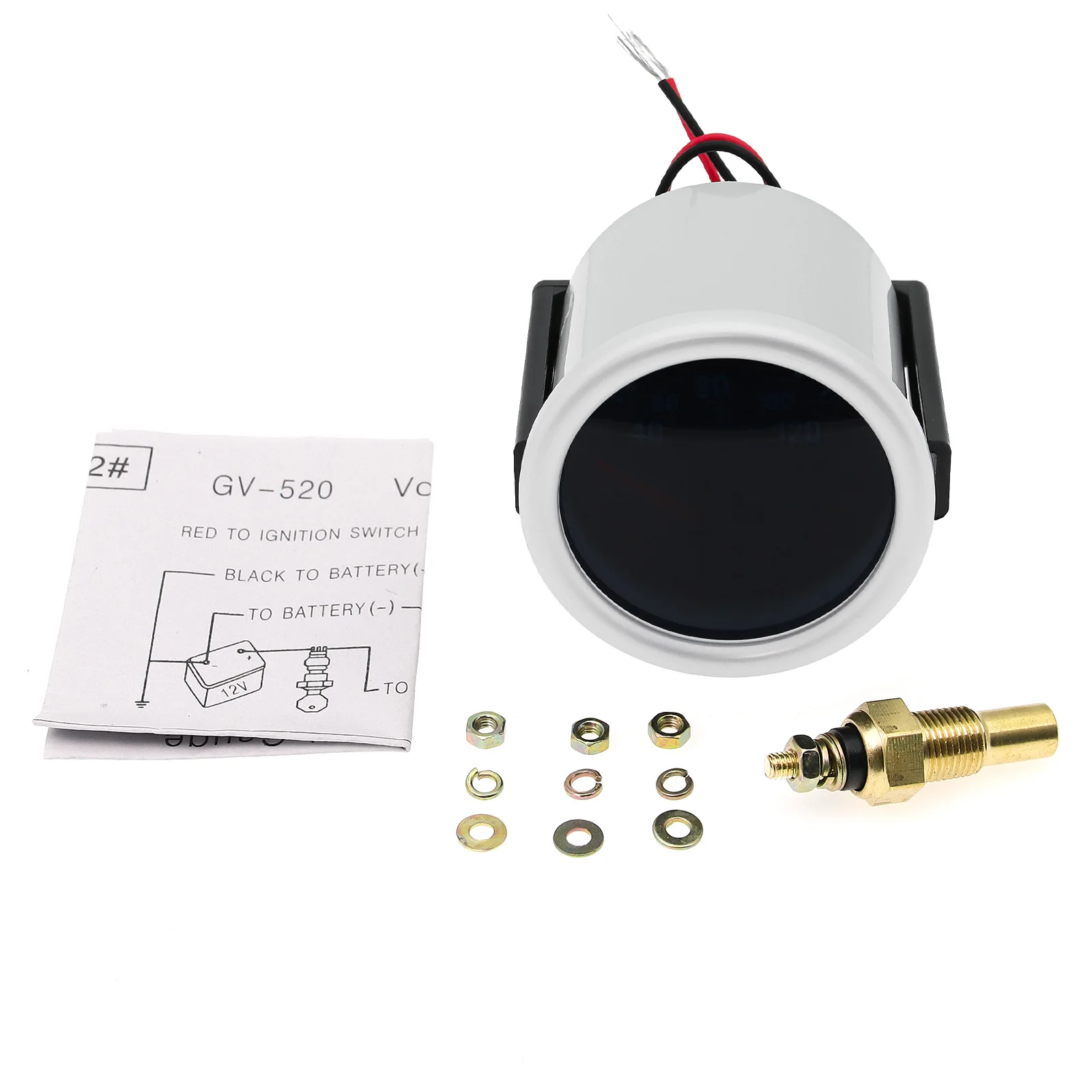Smoke Len PSI/BAR Turbo Boost Gauge Meter Smoke Len PSI/BAR Turbo Boost Gauge Meter