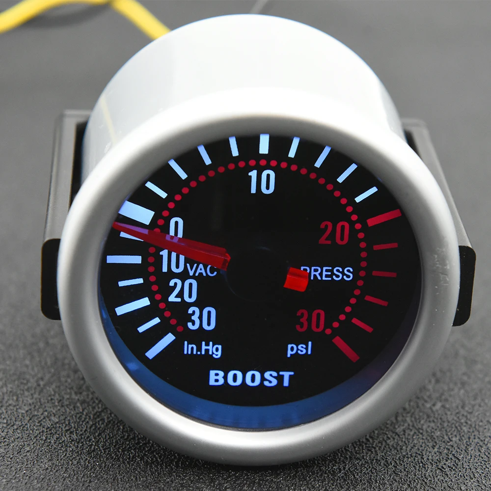 Smoke Len PSI/BAR Turbo Boost Gauge Meter Smoke Len PSI/BAR Turbo Boost Gauge Meter