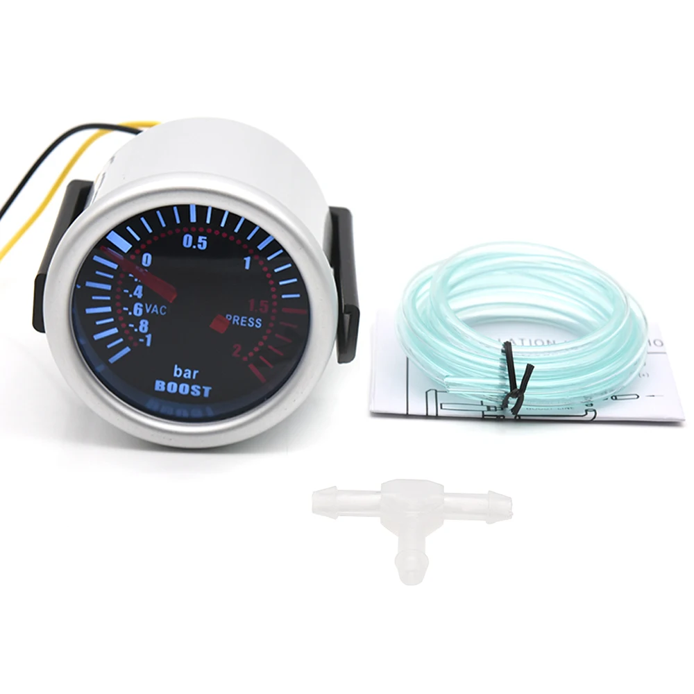 Smoke Len PSI/BAR Turbo Boost Gauge Meter Smoke Len PSI/BAR Turbo Boost Gauge Meter