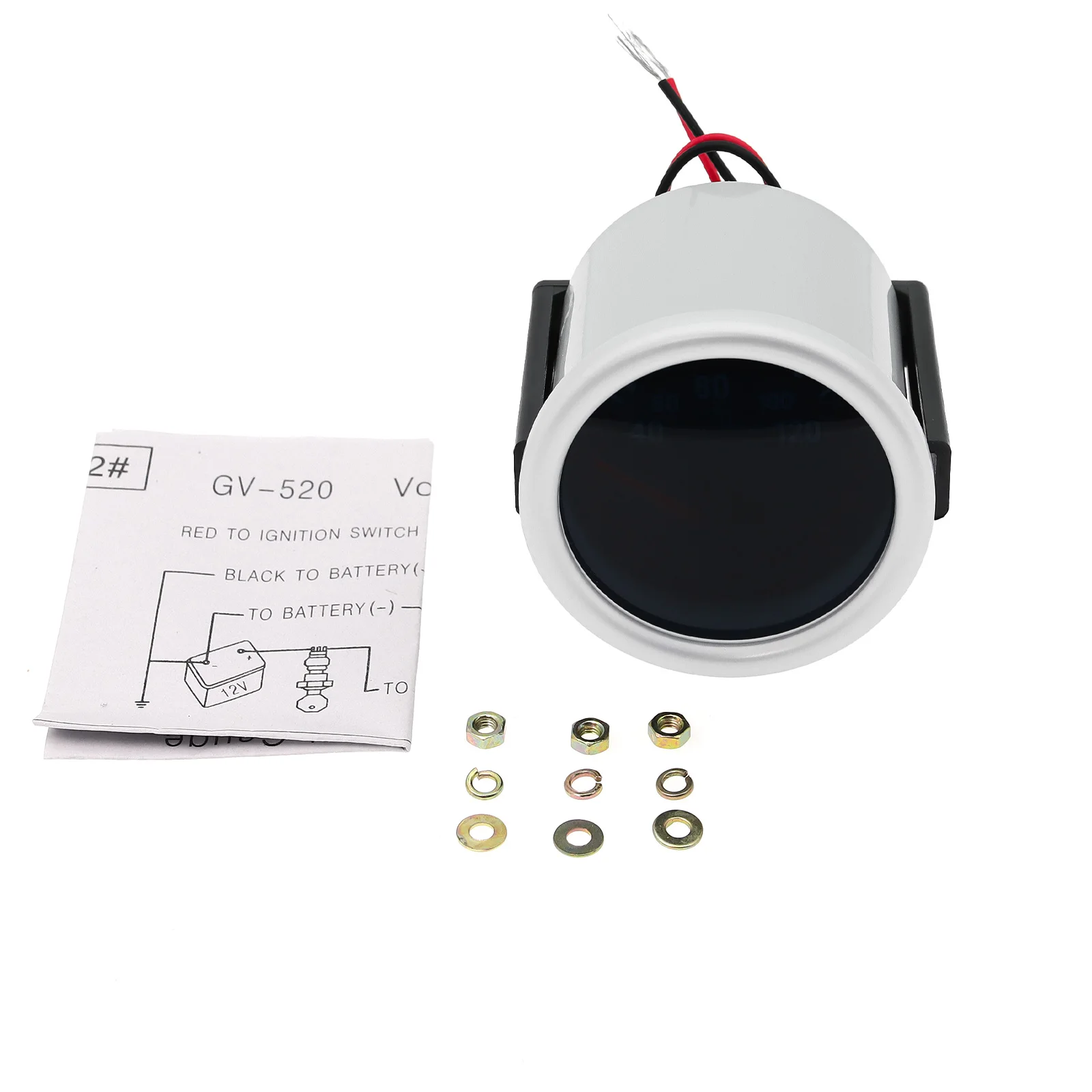 Smoke Len PSI/BAR Turbo Boost Gauge Meter Smoke Len PSI/BAR Turbo Boost Gauge Meter