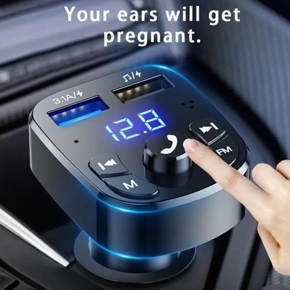 Car Bluetooth FM Transmitter Car Bluetooth FM Transmitter