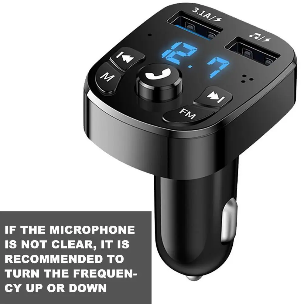 Car Bluetooth FM Transmitter Car Bluetooth FM Transmitter