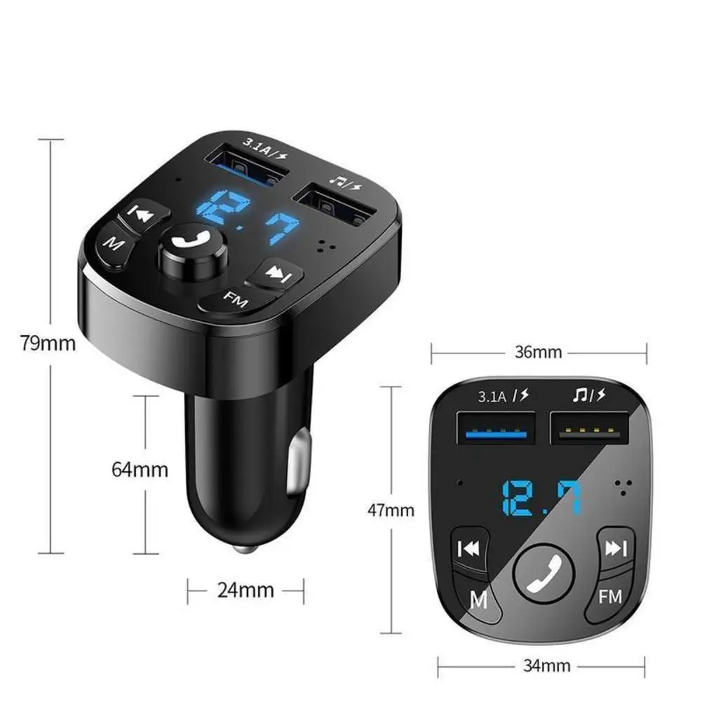 Car Bluetooth FM Transmitter Car Bluetooth FM Transmitter