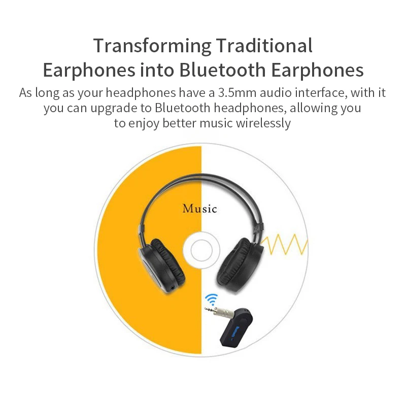 Wireless Bluetooth 5.0 Receiver Transmitter Adapter