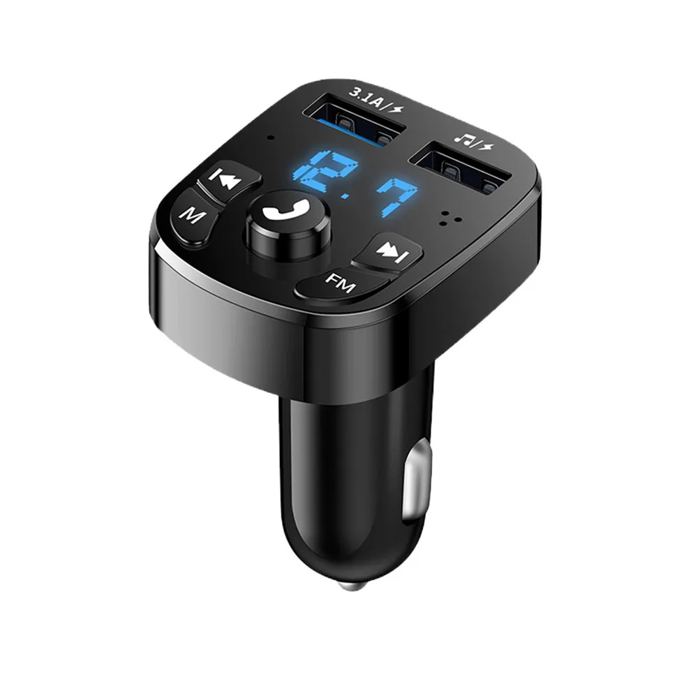 Car Mp3 Player Dual Usb Fast Charger