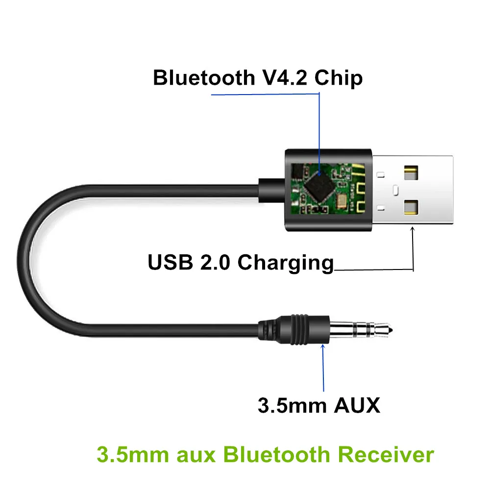 Bluetooth Receiver Car Kit Mini USB