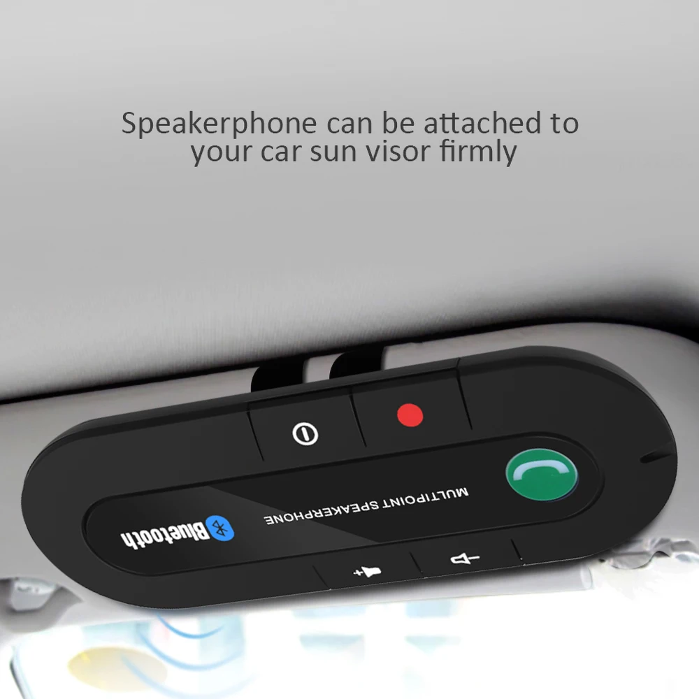 Wireless Bluetooth Car Kit Handsfree Speakerphone