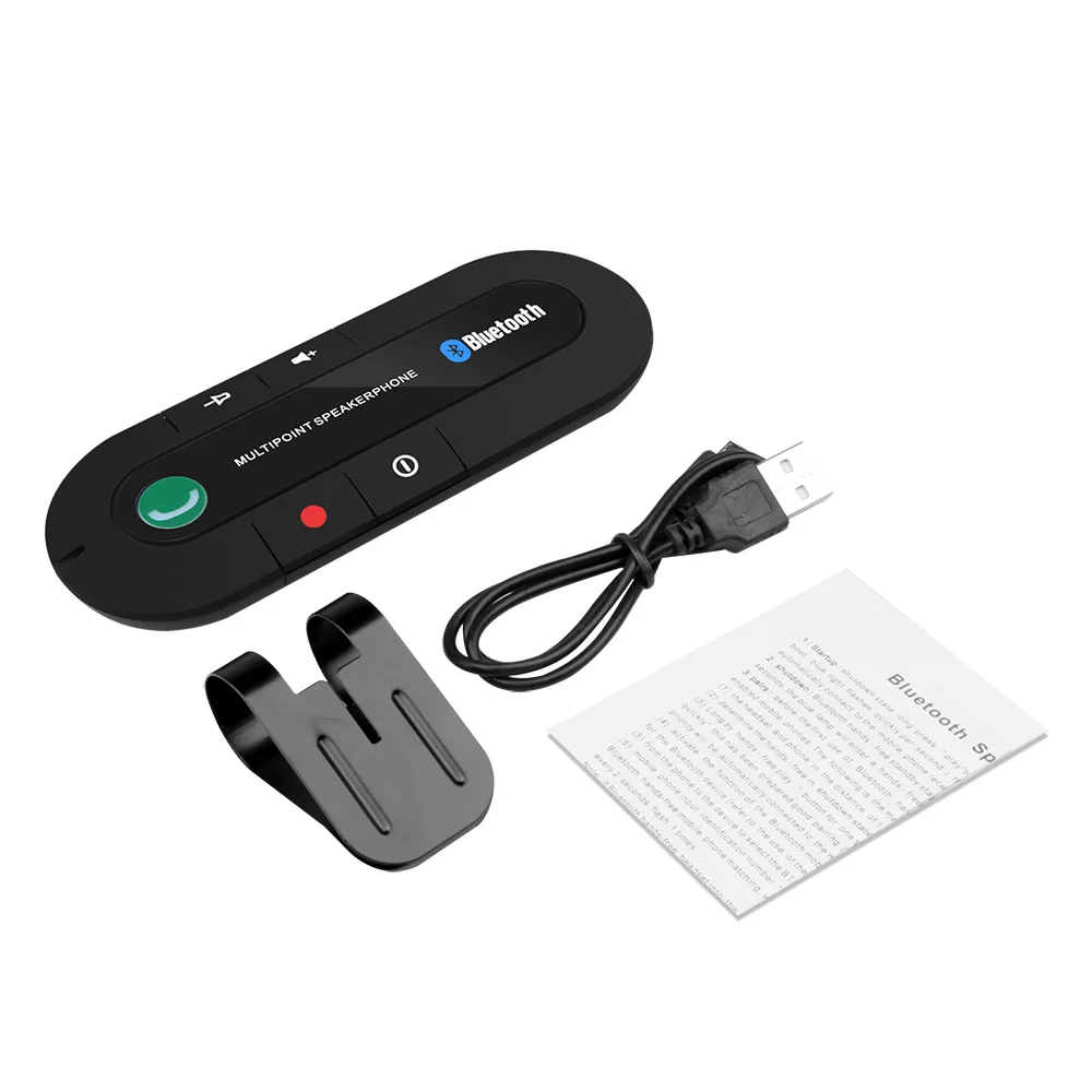 Wireless Bluetooth Car Kit Handsfree Speakerphone
