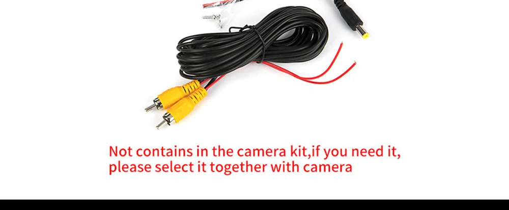 Hippcron Car Rear View Camera 4 LED Night Vision Reversing Auto Parking Monitor