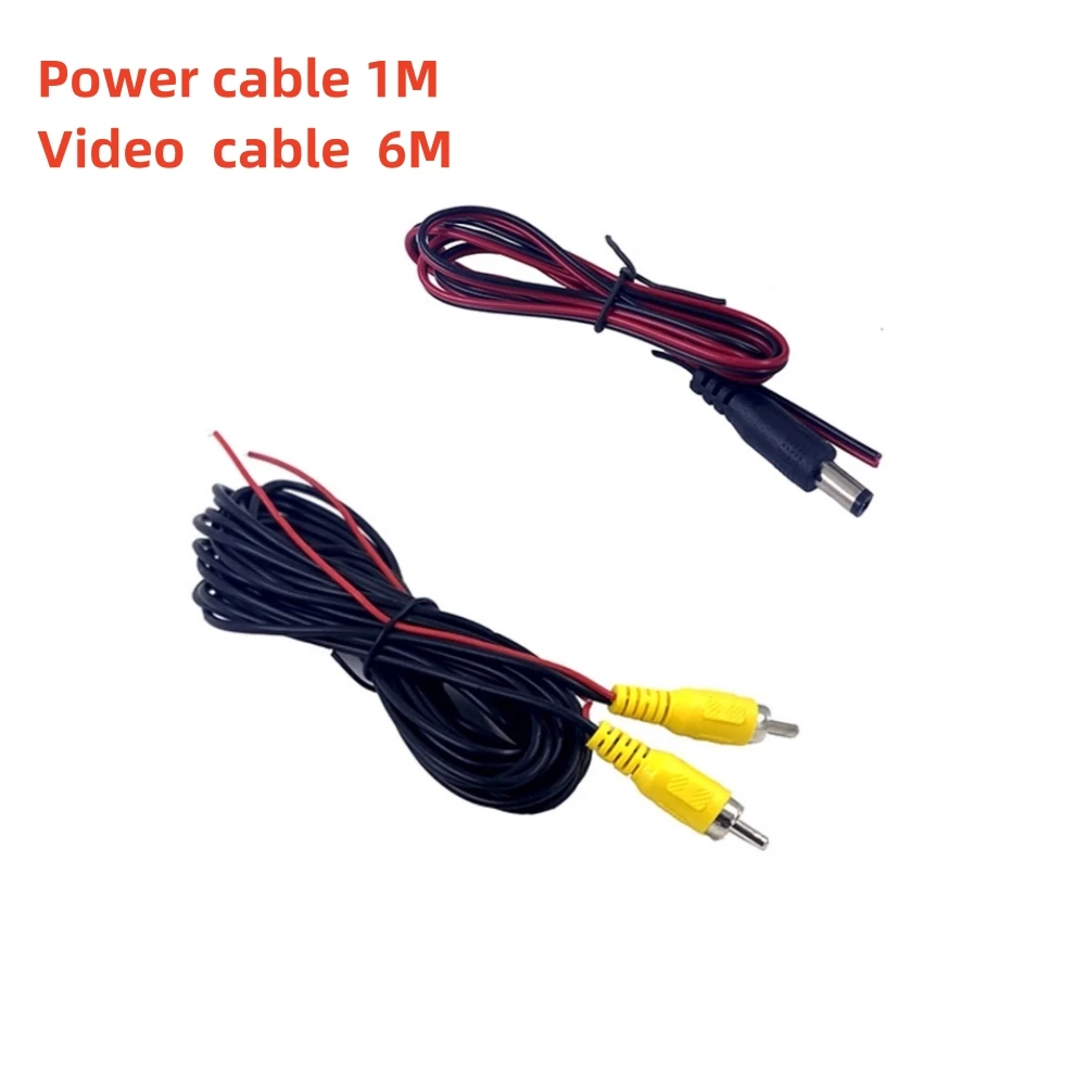 Universal 6M Video Cable For Car Rear View Camera