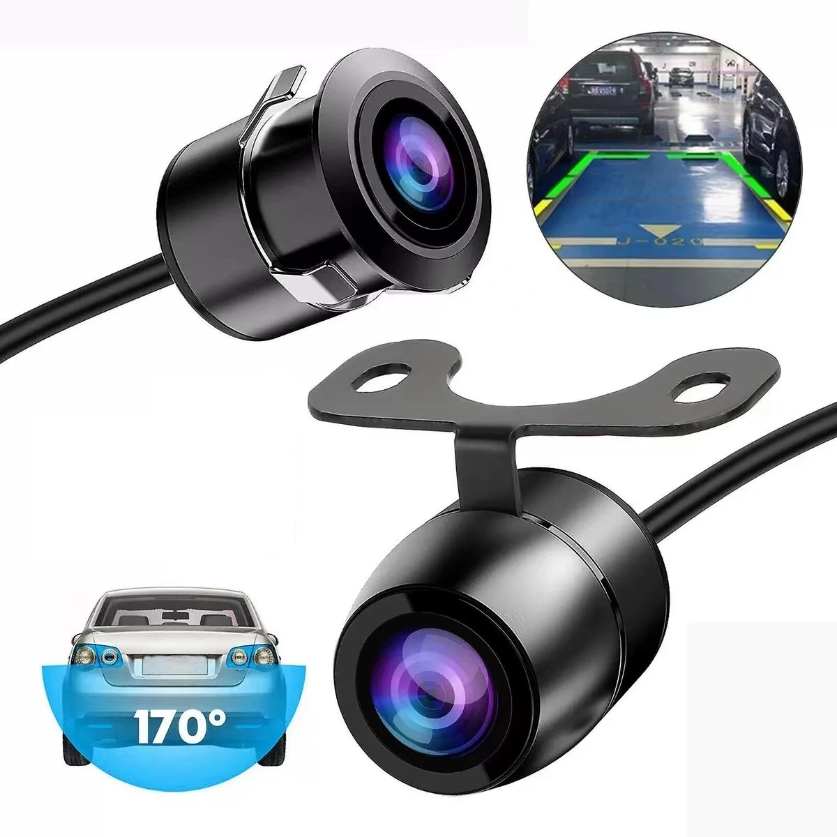 Car Rear View Camera 170 Degree HD Video Night Vision