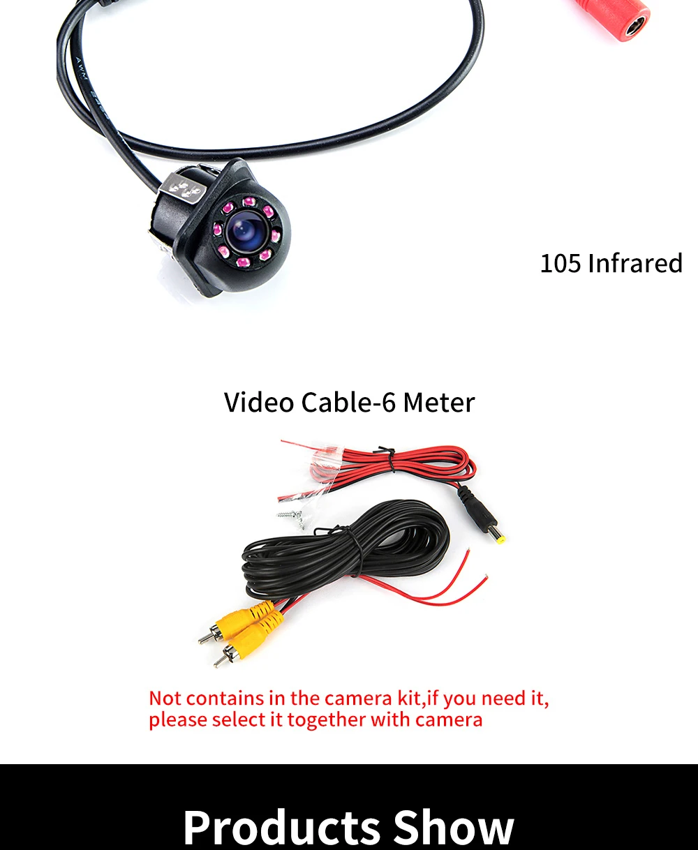 Hippcron Reverse Camera Rearview Car Infrared Night Vision Hippcron Reverse Camera Rearview Car Infrared Night Vision