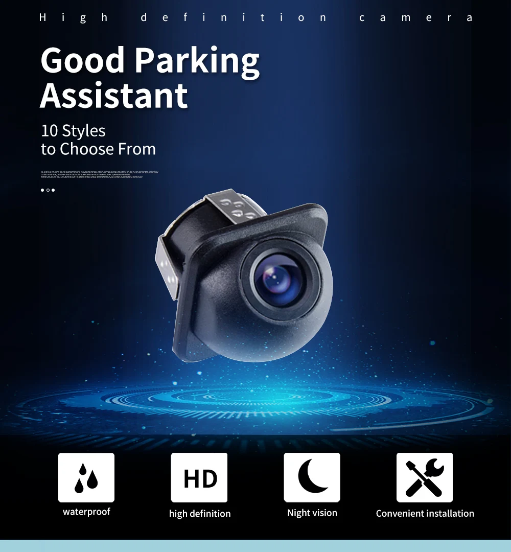 Hippcron Reverse Camera Rearview Car Infrared Night Vision Hippcron Reverse Camera Rearview Car Infrared Night Vision