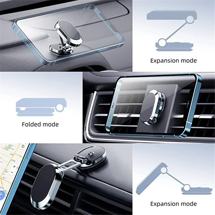 Metal Magnetic Car Phone Holder