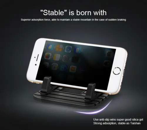 Anti-slip Car Silicone Holder Mat Pad Dashboard Stand