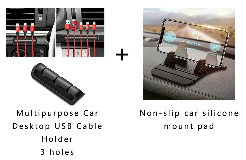 Anti-slip Car Silicone Holder Mat Pad Dashboard Stand