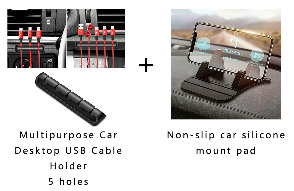 Anti-slip Car Silicone Holder Mat Pad Dashboard Stand
