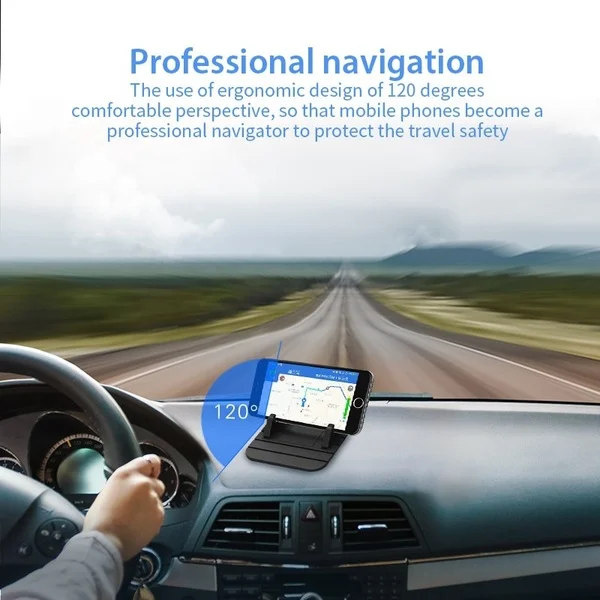 Anti-slip Car Silicone Holder Mat Pad Dashboard Stand