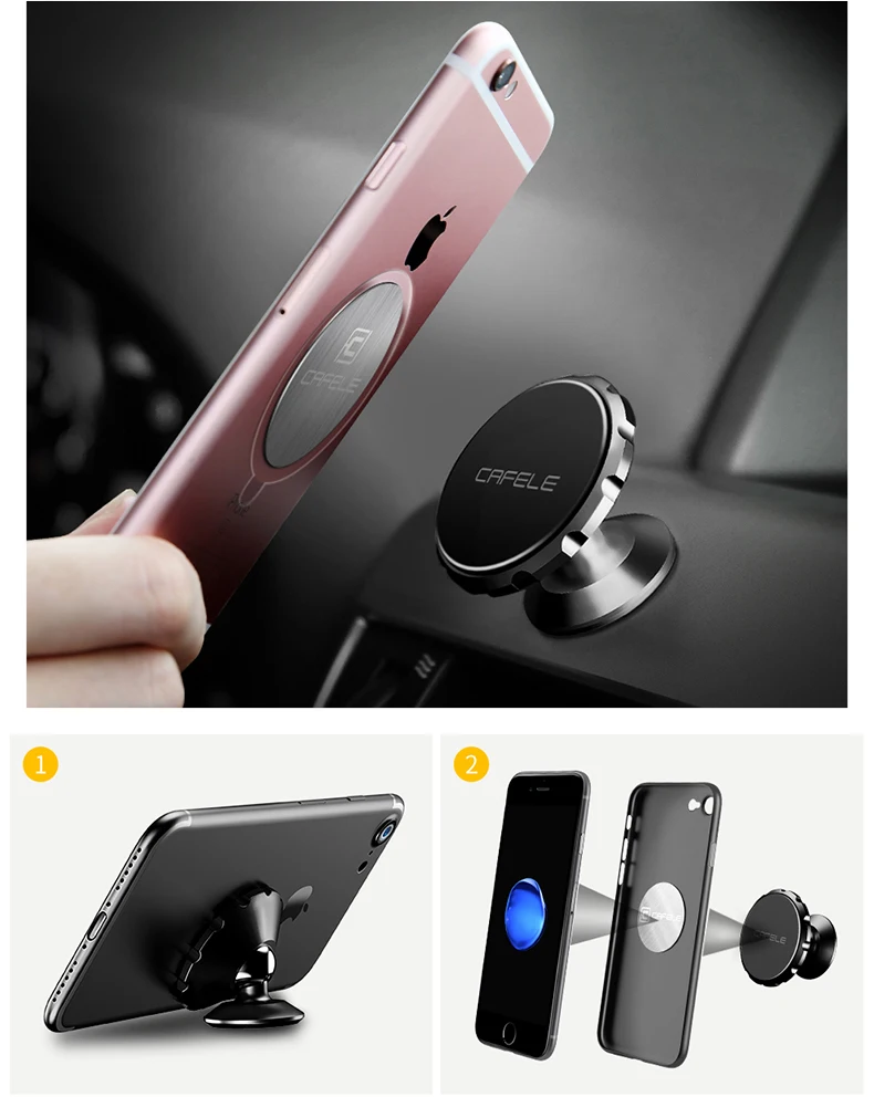CAFELE Universal Magnetic Car Phone Holder