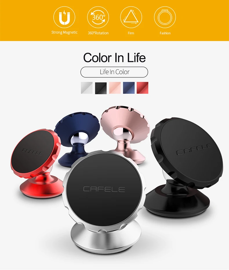 CAFELE Universal Magnetic Car Phone Holder