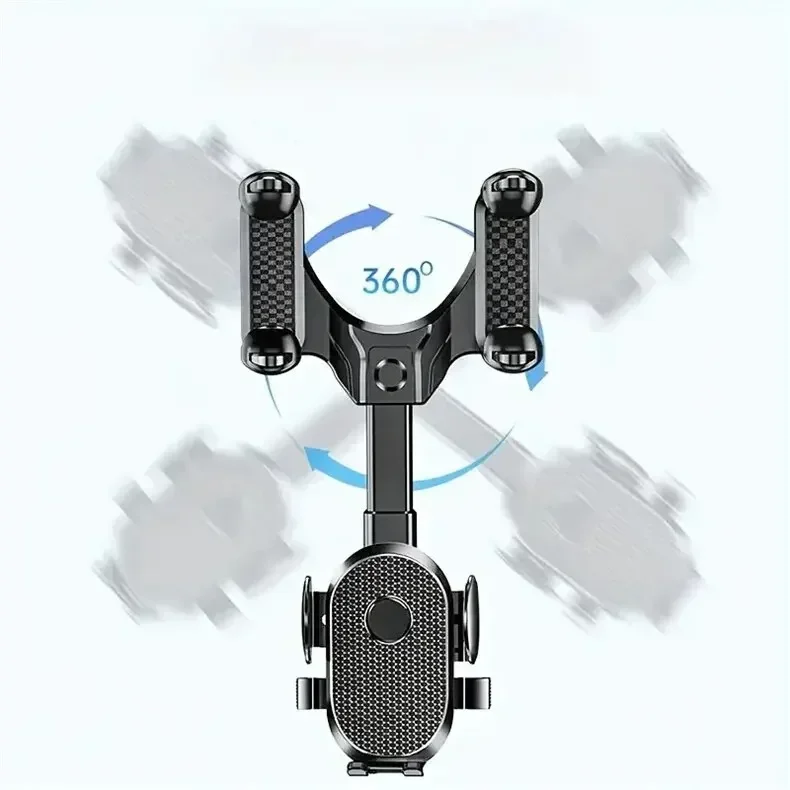 360 Universal Car Phone Holder Rearview Mirror