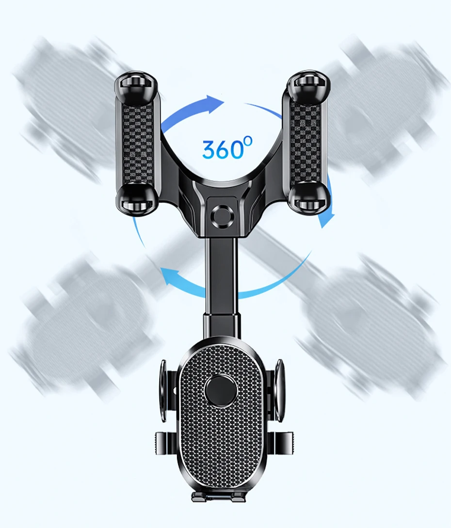 SEAMETAL Car Rearview Mirror Phone Holder