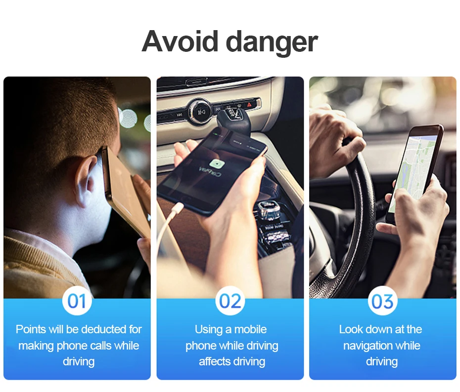 SEAMETAL Car Rearview Mirror Phone Holder