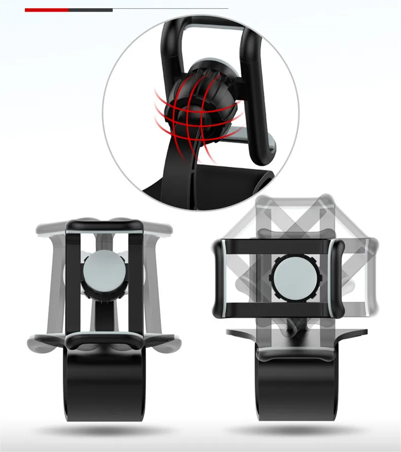 Car Mobile Phone Holder Easy Clip Mount Stand