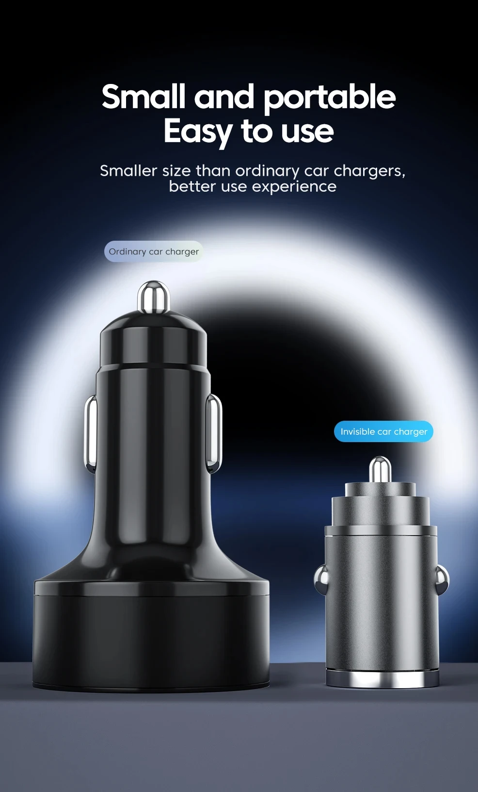 100W Car Charger Lighter PD Fast Charging