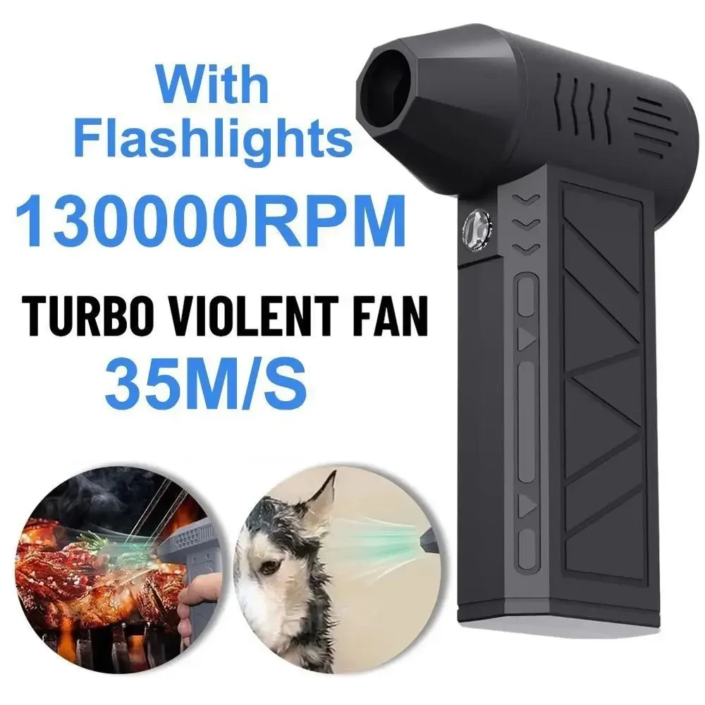 2024 Mini Turbo Jet Fan with Storage Bag