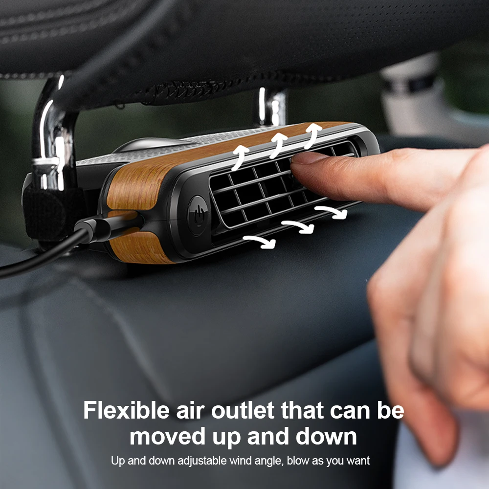 Car Rear Seat Headrest Cooling Fan Car Rear Seat Headrest Cooling Fan