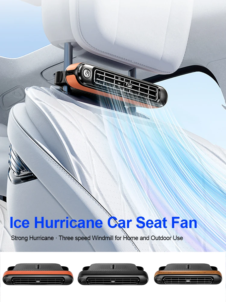 Car Rear Seat Headrest Cooling Fan Car Rear Seat Headrest Cooling Fan