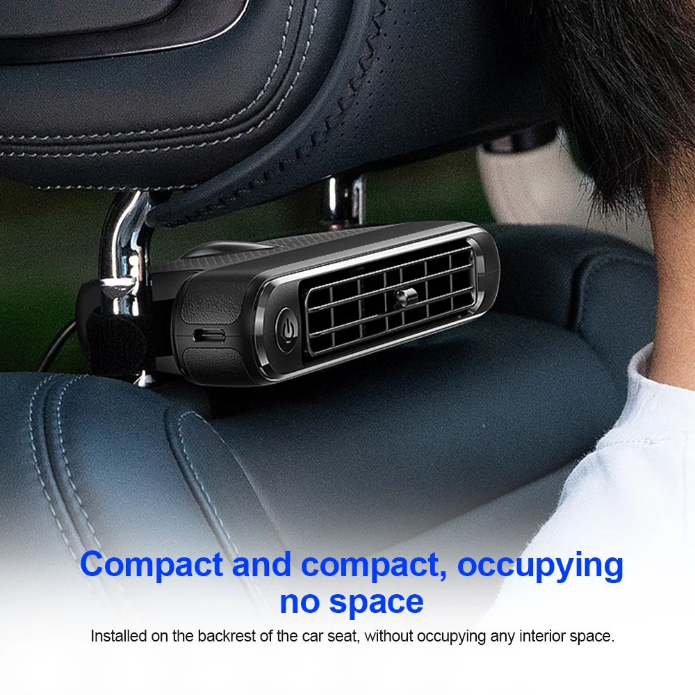 Car Rear Seat Headrest Cooling Fan Car Rear Seat Headrest Cooling Fan