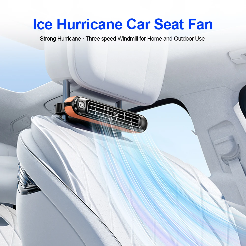 Car Rear Seat Headrest Cooling Fan Car Rear Seat Headrest Cooling Fan