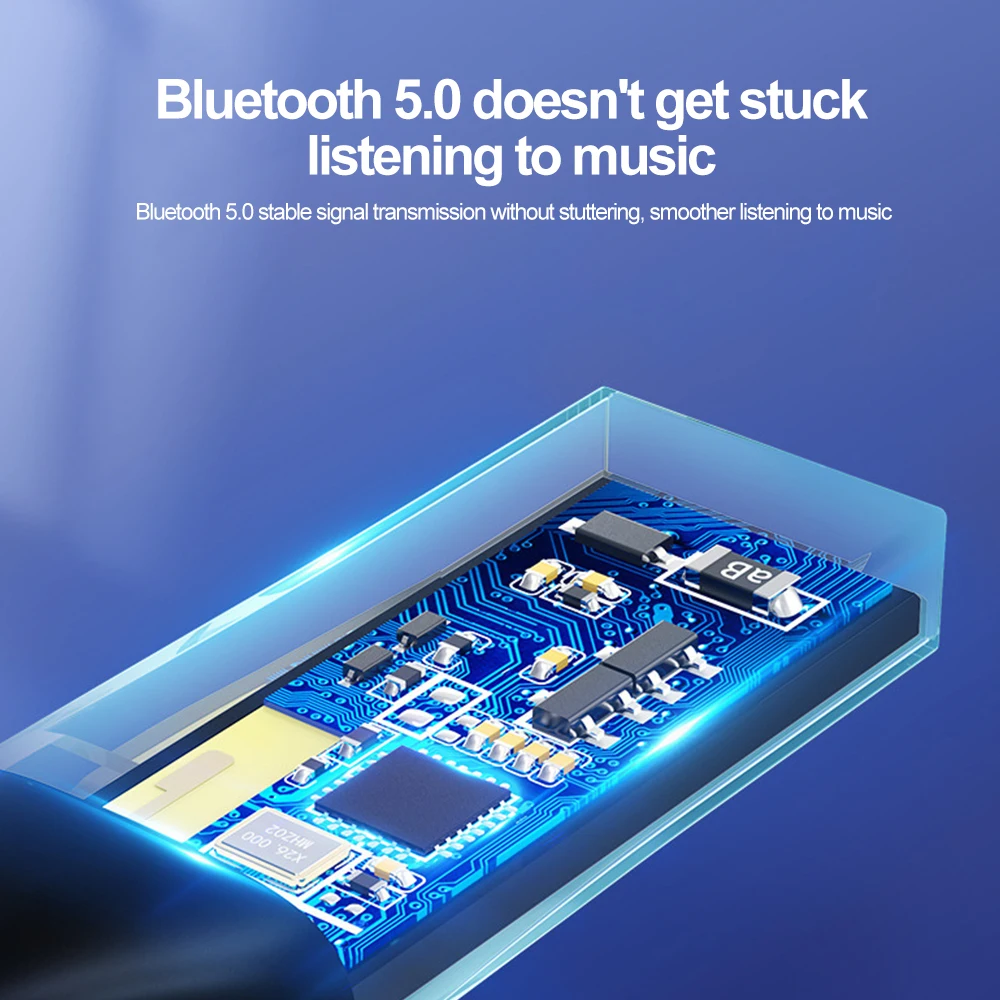 Bluetooth Aux Adapter USB To 3.5mm Jack Car Audio Music