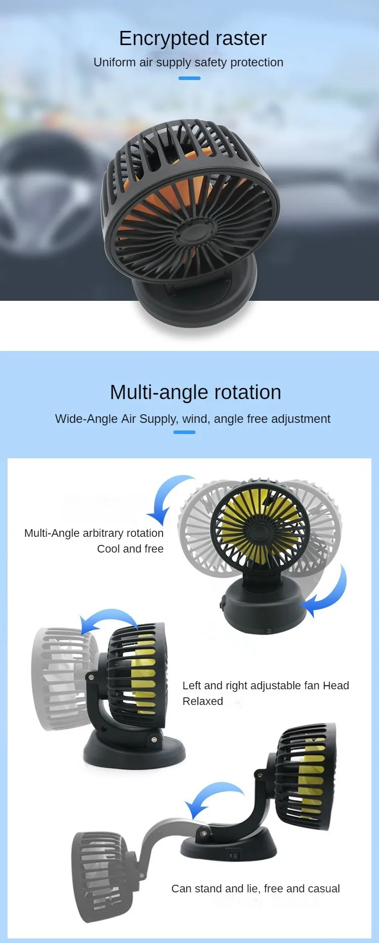 Car Fan Single Head Car Fan Single Head