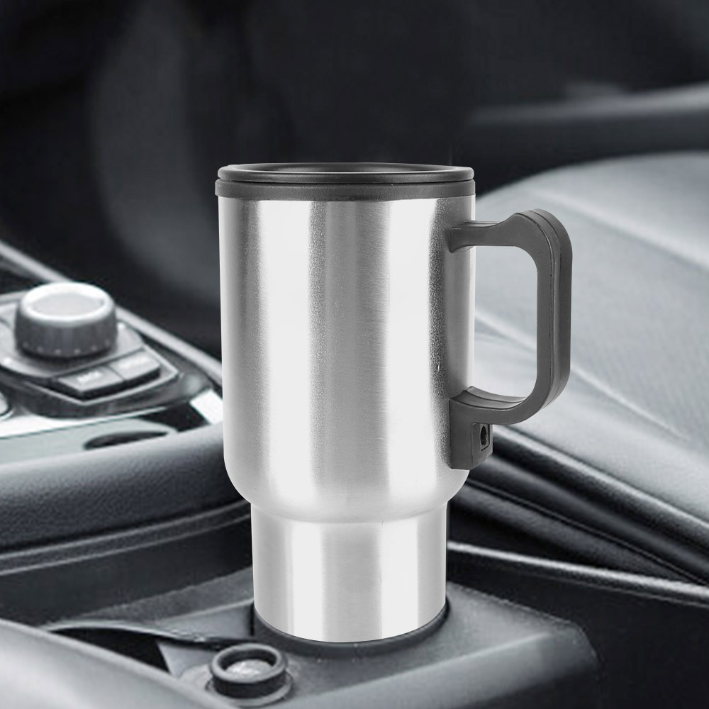 Electric Heating Car Kettle Water Coffee Milk Thermal Mug
