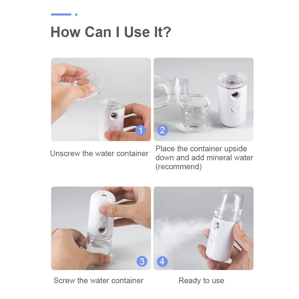 Mini Electric Car Air Humidifier Aroma Oil Diffuser