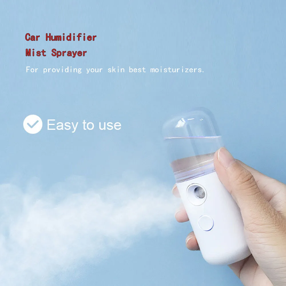Mini Electric Car Air Humidifier Aroma Oil Diffuser